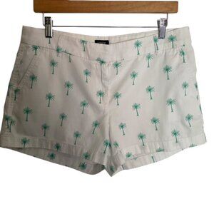 J. Crew Palm Tree Classic Chino Short 10